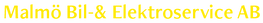 Malmö Bil- & elktroservice ab logo