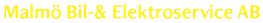 Malmö Bil- & elktroservice ab logo